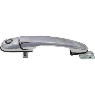 Rareelectrical - Front Driver Side Exterior Door Handle Compatible With 2005-2009 Hyundai Tucson Chrome With Key Hole - Image 4