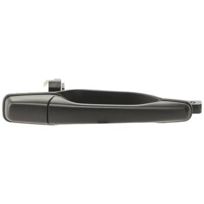 Rear Passenger Side Exterior Door Handle Compatible With 2004-2012 Mitsubishi Galant Textured Black