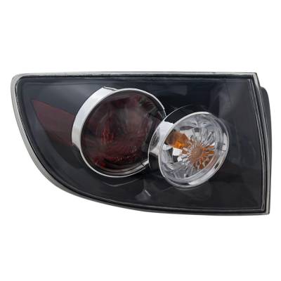 Rareelectrical - Tail Light Compatible With 2007-2009 Mazda 3 2.0L 2.3L I4 Left Driver Side Halogen Repm730126 156Hp - Image 3