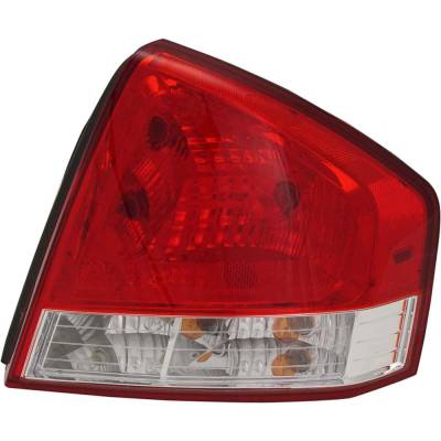 Tail Light Compatible With 2007-2008 Kia Spectra 2.0L I4 G4gc Right Passenger Side Halogen