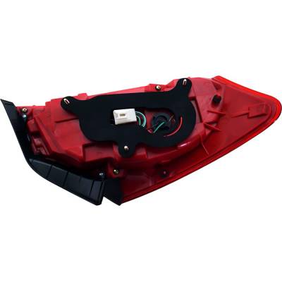 Rareelectrical - Tail Light Compatible With 2007-2015 Infiniti G35 G37 G25 Q40 3.5L V6 Vq35de/Vq35hr Right Passenger - Image 5