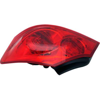 Rareelectrical - Tail Light Compatible With 2007-2015 Infiniti G35 G37 G25 Q40 3.5L V6 Vq35de/Vq35hr Right Passenger - Image 6