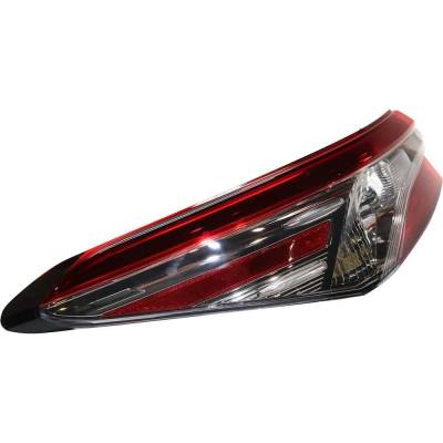 Rareelectrical - Tail Light Compatible With 2018-2019 Toyota Camry 2.5L I4 A25a-Fks A25a-Fxs Left Driver Side Halogen - Image 2