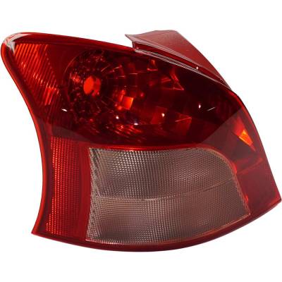 Tail Light Compatible With 2007-2008 Toyota Yaris 1.5L I4 Left Driver Side 106Hp Replaces
