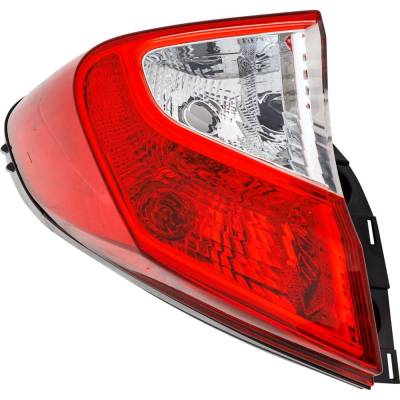 Tail Light Compatible With 2018-2022 Toyota C-Hr 2.0L I4 Left Driver Side Halogen Rt73010062 144Hp