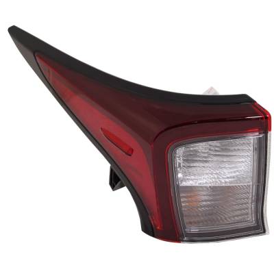 Tail Light Compatible With 2019-2022 Toyota Prius 1.8L I4 Left Driver Side Led Rt73010086 121Hp