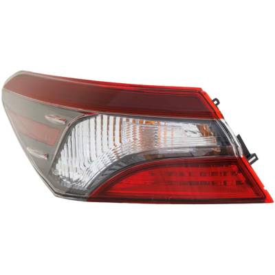 Tail Light Compatible With 2021-2024 Toyota Camry 2.5L I4 A25a-Fks A25a-Fxs Left Driver Side Led