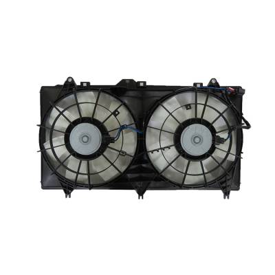 Rareelectrical - New Dual Radiator And Condenser Fan Compatible With Chevrolet Camaro 2015-2016 21999768 Gm3115265 - Image 2