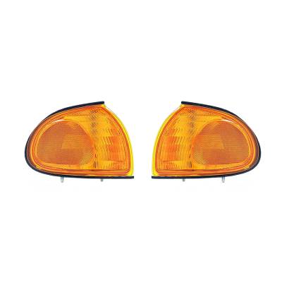 New Side Marker Light Pair Compatible With Ford Windstar 1997 1998 F78z-15A201-Ab F78z15a201aa