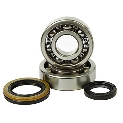 New Crankshaft Main Bearing And Seal Kit Compatible With 1989-1991 Suzuki Rmx 250 J111 Engine Prefix