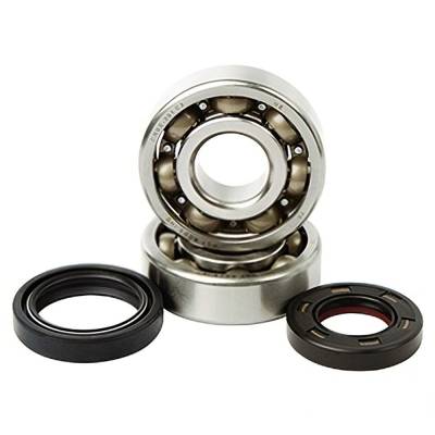 New Crankshaft Main Bearing And Seal Kit Compatible With 1998-1999 Yamaha Yz125 124Cc 2-Stroke 5Mv
