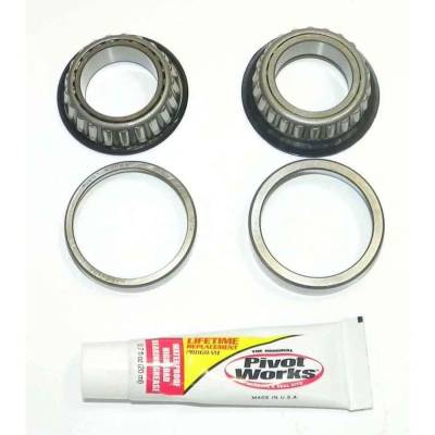 New Steering Stem Bearing Kit Compatible With Honda Crf-R 450Cc 2013-2016 By Part Numbers