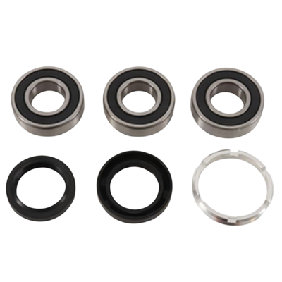 New Rear Wheel Bearing Kit Compatible With Honda Cr 250Cc 1989 Cr 500Cc 1989 By Part Numbers