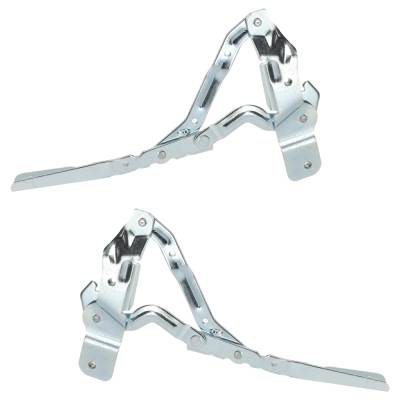 Rareelectrical - New Pair Of Hood Hinge Compatible With Ford Ecosport Titanium 3 Cyl 1.0L Ecosport Se 4 Cyl 2.0L - Image 1