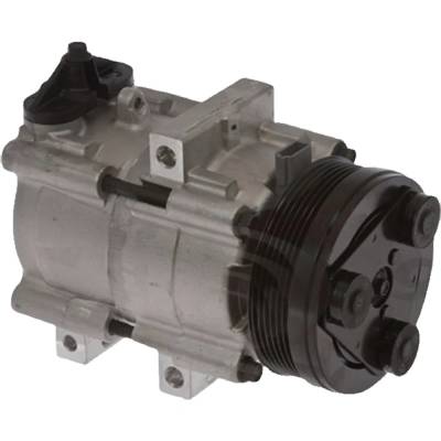 New 6-Groove Pulley A/C Compressor Compatible With Ford Lincoln Mark Viii Base 8 Cyl 4.6L Mustang