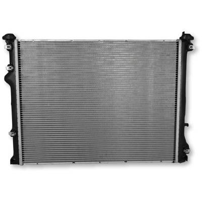 Rareelectrical - New Plastic Tank Radiator Compatible With Chrysler Dodge 300 Srt8 8 Cyl 6.4L Challenger 392 Hemi - Image 2