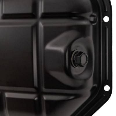 Rareelectrical - New Steel Oil Pan Compatible With Hyundai Kia Optima Ex 6 Cyl 2.7L Optima Se 6 Cyl 2.7L Tiburon Se 6 - Image 5
