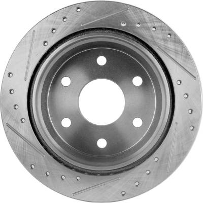 Rareelectrical - New Performance Brake Disc Compatible With Gmc Sierra 1500 Slt 8 Cyl 6.0L Sierra 1500 Ht 6 Cyl 4.3L - Image 4