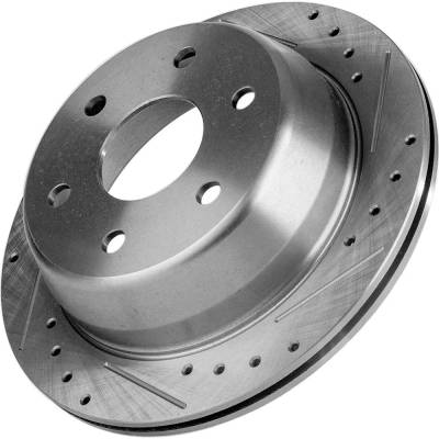 Rareelectrical - New Performance Brake Disc Compatible With Gmc Sierra 1500 Ht 8 Cyl 4.8L Yukon Slt 8 Cyl 5.3L Safari - Image 8