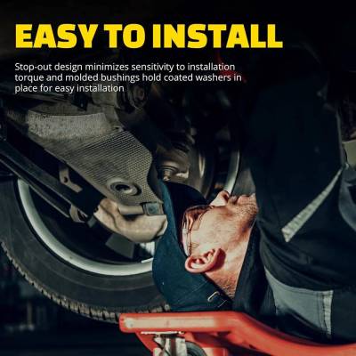 Rareelectrical - New Front Sway Bar Link Compatible With Ford Lincoln F-150 Xl 8 Cyl 4.6L F-150 Xlt 8 Cyl 5.4L F-150 - Image 4