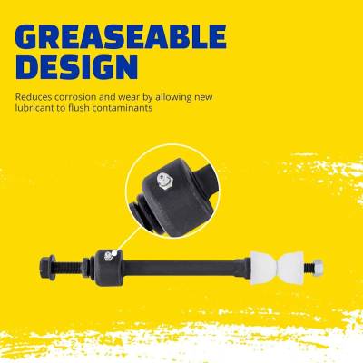 Rareelectrical - New Front Sway Bar Link Compatible With Ford Lincoln F-150 Xl 8 Cyl 4.6L F-150 Xlt 8 Cyl 5.4L F-150 - Image 7