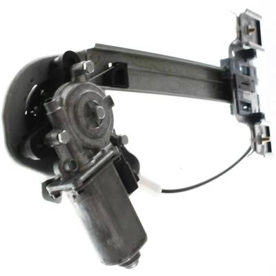 Rareelectrical - New Right Rear Window Regulator With Motor Compatible With Pontiac Bonneville Sle 6 Cyl 3.8L - Image 4