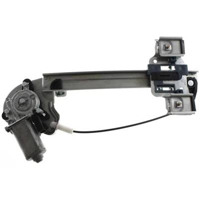 Rareelectrical - New Right Rear Window Regulator With Motor Compatible With Pontiac Bonneville Ssei 6 Cyl 3.8L - Image 2