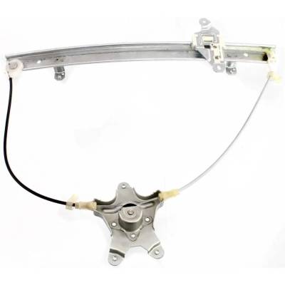 New Left Front Manual Hand-Crank Window Regulator Compatible With Nissan Sentra Classic 4 Cyl 1.6L