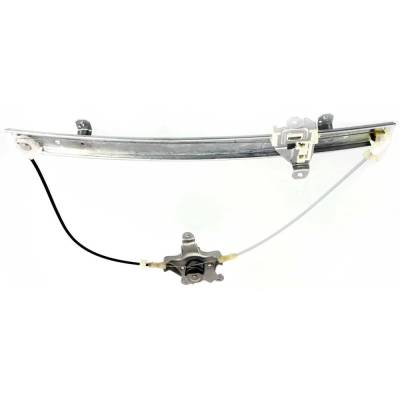 Rareelectrical - New Left Front Manual Hand-Crank Window Regulator Compatible With Nissan Sentra Classic 4 Cyl 1.6L - Image 5