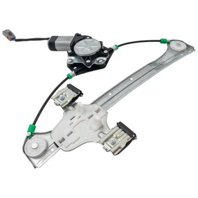 Rareelectrical - New Left Rear Window Regulator With Motor Compatible With Ford Lincoln Mercury Mkz Hybrid 4 Cyl 2.5L - Image 2