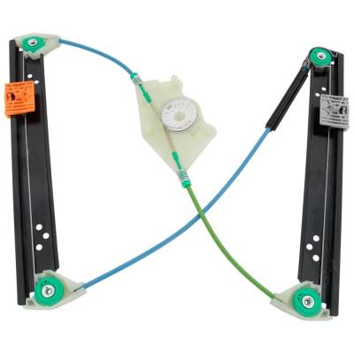 Rareelectrical - Right Rear Window Regulator Without Motor Compatible With Porsche Volkswagen Touareg Execline 6 Cyl - Image 2