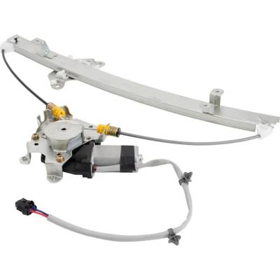 Rareelectrical - New Left Rear Window Regulator With Motor Compatible With Nissan Frontier Le 6 Cyl 4.0L Frontier Sv - Image 2