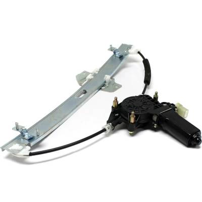 Rareelectrical - New Left Front Window Regulator With Motor Compatible With Hyundai Kia Accent Blue 4 Cyl 1.6L Rio5 - Image 3