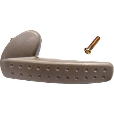 Rareelectrical - Front Or Rear Passenger Side Interior Door Handle Compatible With 2002-2010 Dodge Ram Beige With - Image 2