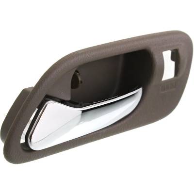 Rareelectrical - Front Driver Side Interior Door Handle Compatible With 1999-2006 Acura Tl Acura Mdx Beige Bezel - Image 3