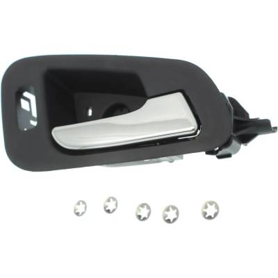 Rareelectrical - Front Passenger Side Interior Door Handle Compatible With 2015-2020 Chevrolet Colorado Chrome Lever - Image 3