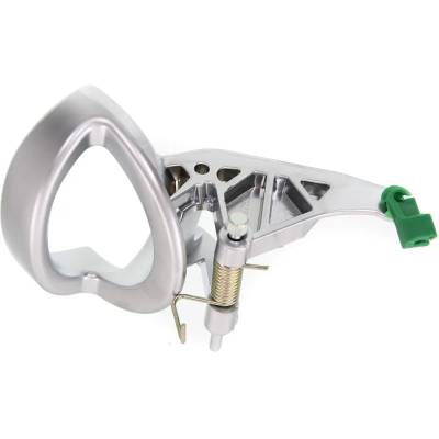 Rareelectrical - Front Driver Side Interior Door Handle Compatible With 2007-2011 Dodge Nitro Chrome Without Key Hole - Image 4