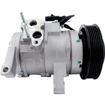 New 6-Groove Pulley A/C Compressor Compatible With Dodge Jeep Mitsubishi Dakota St 6 Cyl 3.7L Dakota