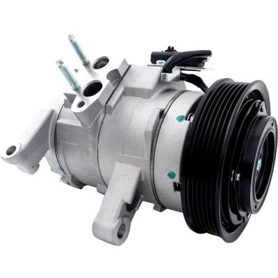 Rareelectrical - New 6-Groove Pulley A/C Compressor Compatible With Dodge Jeep Mitsubishi Dakota St 6 Cyl 3.7L Dakota - Image 2