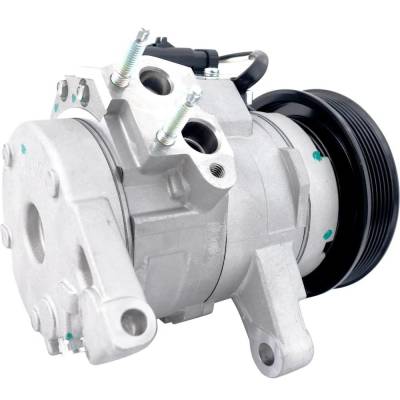Rareelectrical - New 6-Groove Pulley A/C Compressor Compatible With Dodge Jeep Mitsubishi Dakota St 6 Cyl 3.7L Dakota - Image 3