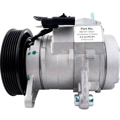 Rareelectrical - New 6-Groove Pulley A/C Compressor Compatible With Dodge Jeep Mitsubishi Dakota St 6 Cyl 3.7L Dakota - Image 4