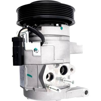 Rareelectrical - New 6-Groove Pulley A/C Compressor Compatible With Dodge Jeep Mitsubishi Dakota St 6 Cyl 3.7L Dakota - Image 6
