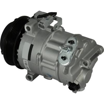 Rareelectrical - New 6-Groove Pulley A/C Compressor Compatible With Dodge Dart Sxt 4 Cyl 2.0L Dart Limited 4 Cyl 2.4L - Image 2
