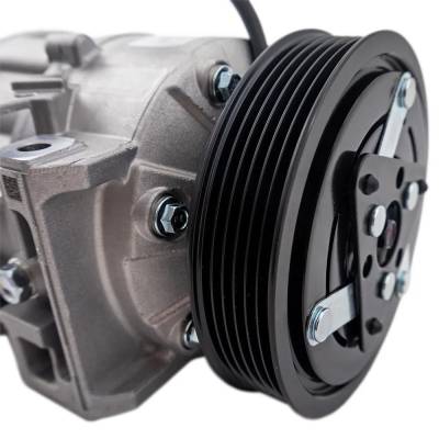 Rareelectrical - OEM Grade 6-Groove Pulley A/C Compressor Compatible With Nissan Altima Sl 4 Cyl 2.5L Sentra Se-R 4 - Image 7