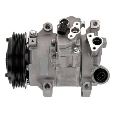 New 6-Groove A/C Compressor Compatible With Toyota Corolla Ce 4 Cyl 1.8L Corolla Base 4 Cyl 1.8L