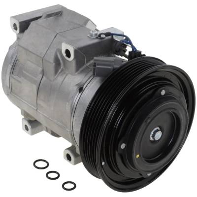 New 6-Groove Pulley A/C Compressor Compatible With Acura Honda Accord Se 6 Cyl 3.0L Ridgeline Rtx 6