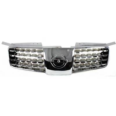 Grille Assembly Compatible With Nissan Maxima Sl 6 Cyl 3.5L Maxima Se 6 Cyl 3.5L 2004-2006 By