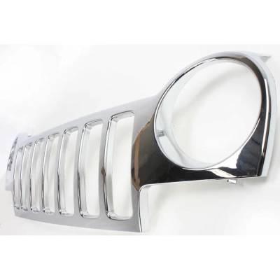Rareelectrical - New Grille Assembly Compatible With Jeep Liberty Renegade 6 Cyl 3.7L Liberty Sport 6 Cyl 3.7L - Image 2