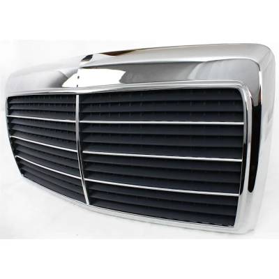 Rareelectrical - New Grille Assembly Compatible With Mercedes Benz 300E 4Matic 6 Cyl 3.0L 300E Base 6 Cyl 3.2L 300E - Image 2