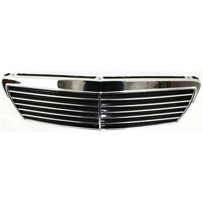 Rareelectrical - New Grille Assembly Compatible With Mercedes Benz E300 Base 6 Cyl 3.0L E320 Base 6 Cyl 3.2L E320 - Image 5
